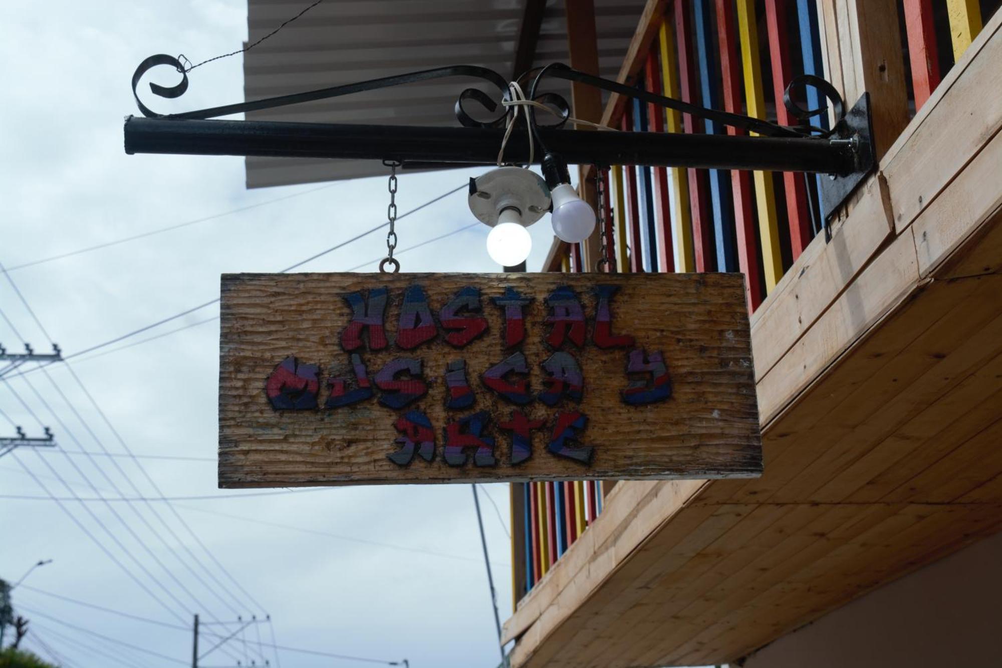 Hostal Musica Y Arte San Agustín Exteriör bild